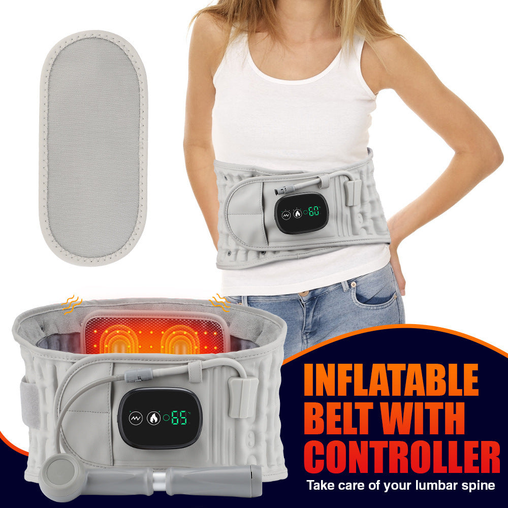 Electric Heating Waist Support with Vibration Massage, Lumbar Stabilization - American Smart
