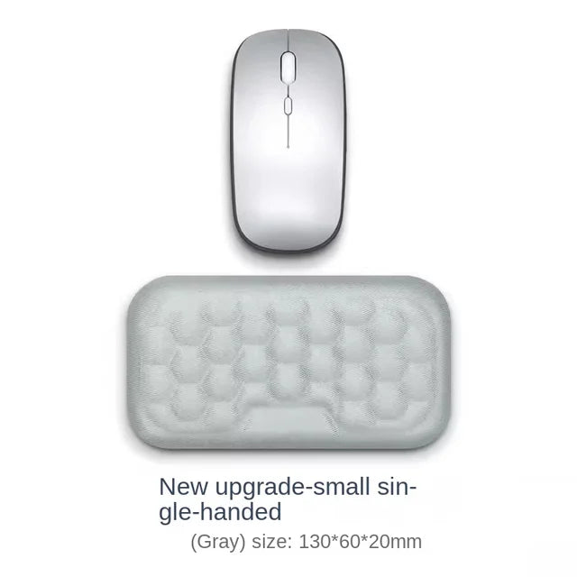Ergonomic eprolo keyboard and mouse wrist rest with memory foam for comfortable office typing and wrist support.