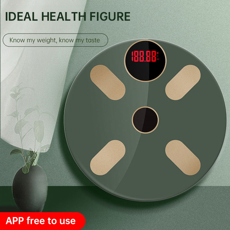 Body Fat Scale Bluetooth Weight Charging Precise Intelligent Electronic Scale Suitable for Household - American Smart