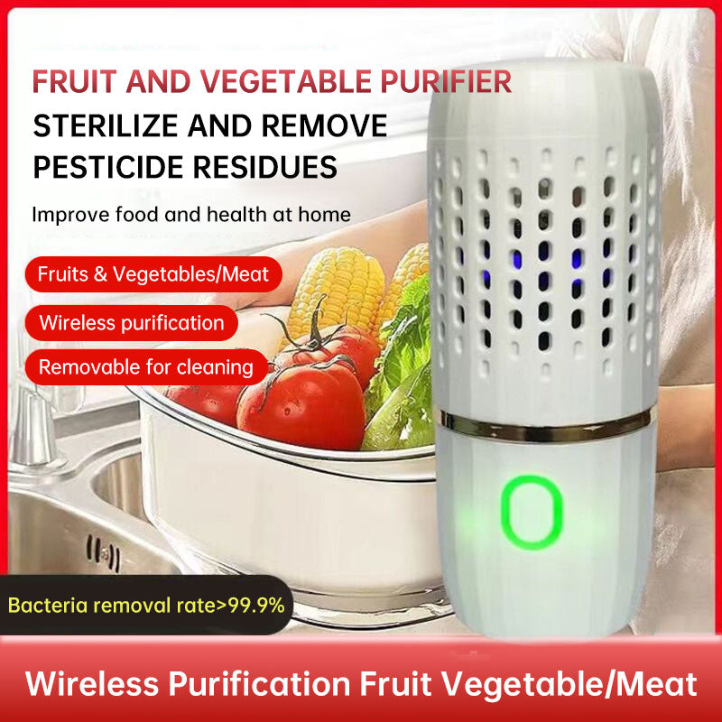 Portable eprolo Intelligent Fruit and Vegetable Purifier Disinfection Machine for cleaning and disinfecting produce.