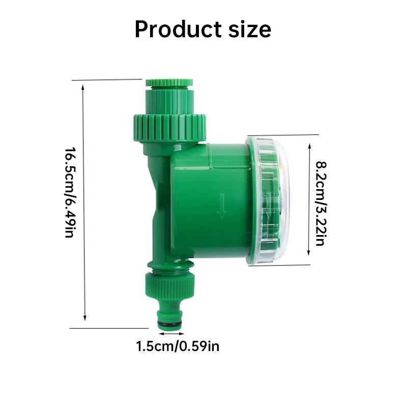 Eprolo outdoor plastic garden hose with electronic automatic irrigation timer for efficient watering.