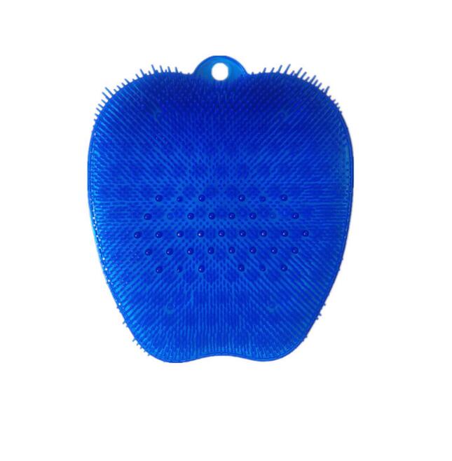 Eprolo foot scrubber mat for pregnant women and elderly, massage and clean feet with textured cleaning brush pad.