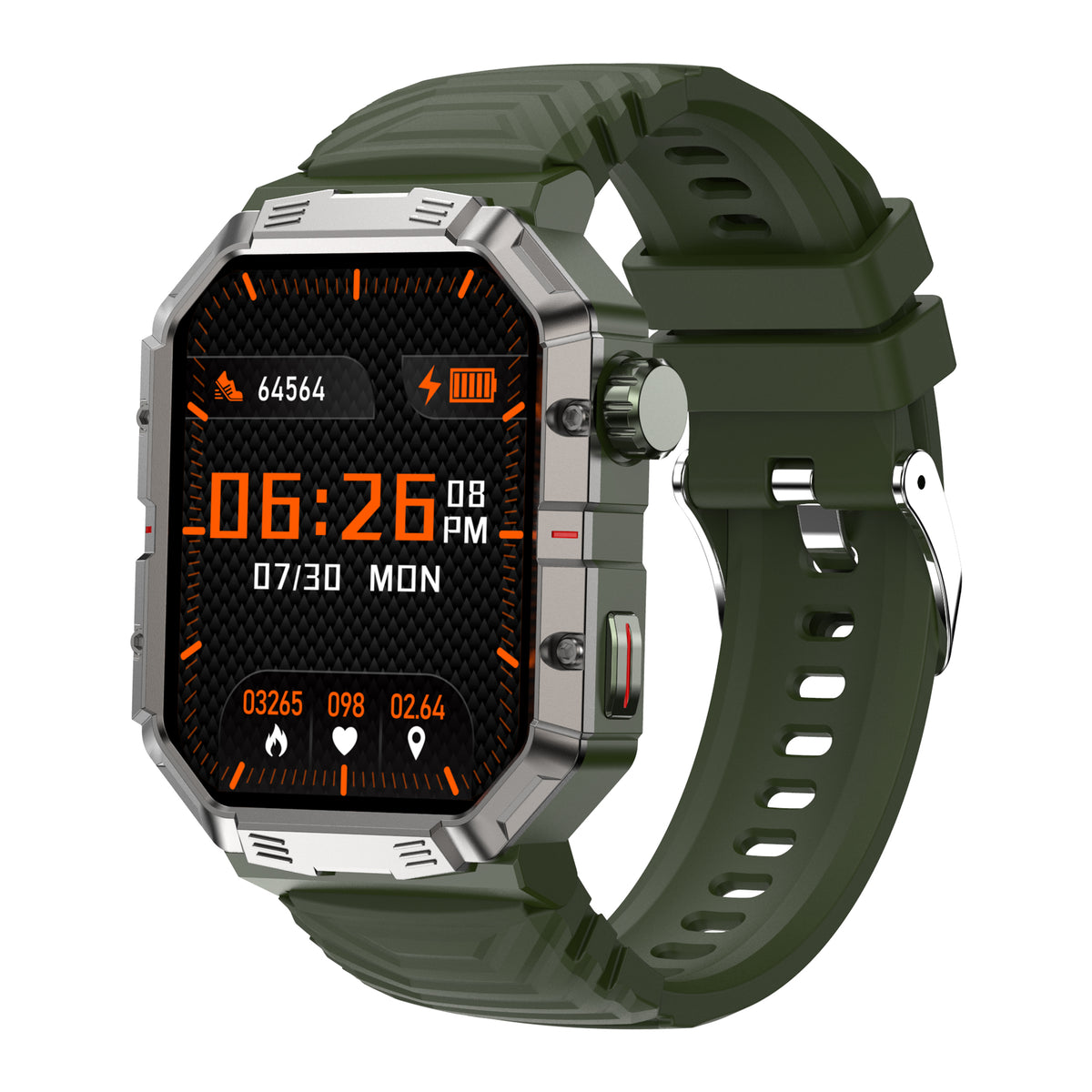 eprolo GW55 HD Bluetooth smartwatch with NFC, multi-sport modes, voice calls, and sleep monitoring displayed on the screen