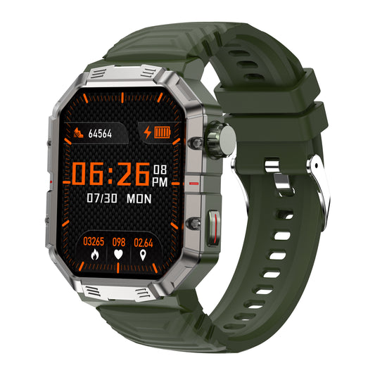 eprolo GW55 HD Bluetooth smartwatch with NFC, multi-sport modes, voice calls, and sleep monitoring displayed on the screen