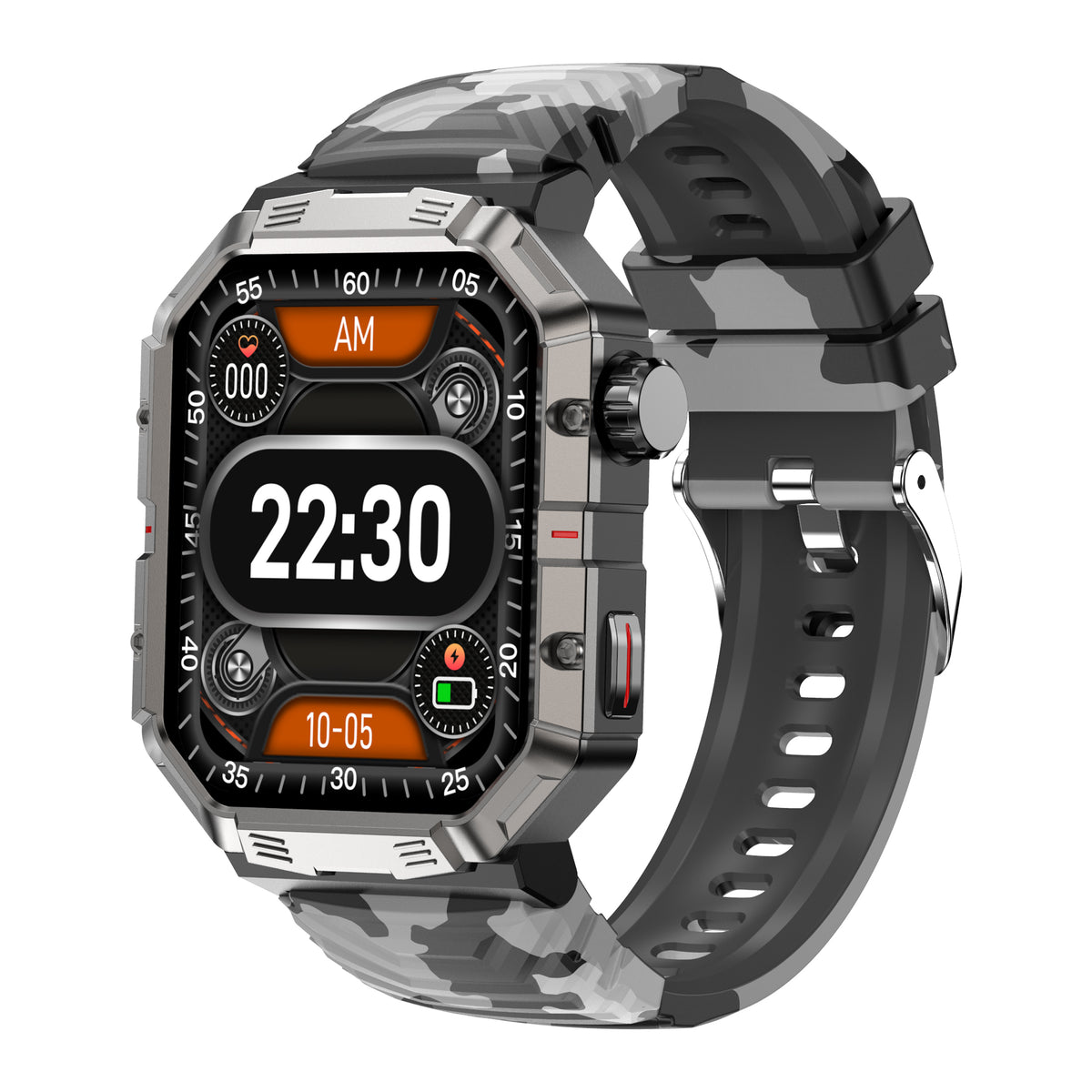 eprolo GW55 HD Bluetooth smart watch with NFC, multi-sport modes, voice call feature, and sleep monitoring display