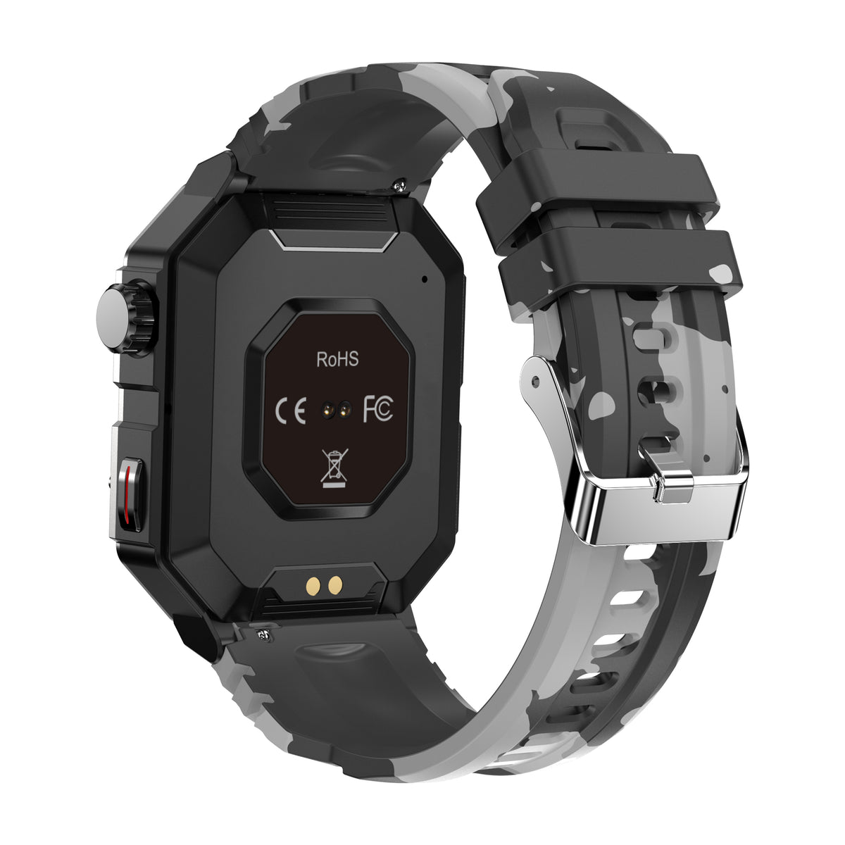 eprolo GW55 HD Bluetooth smartwatch with NFC, multi-sport modes, voice call feature, and sleep monitoring display.