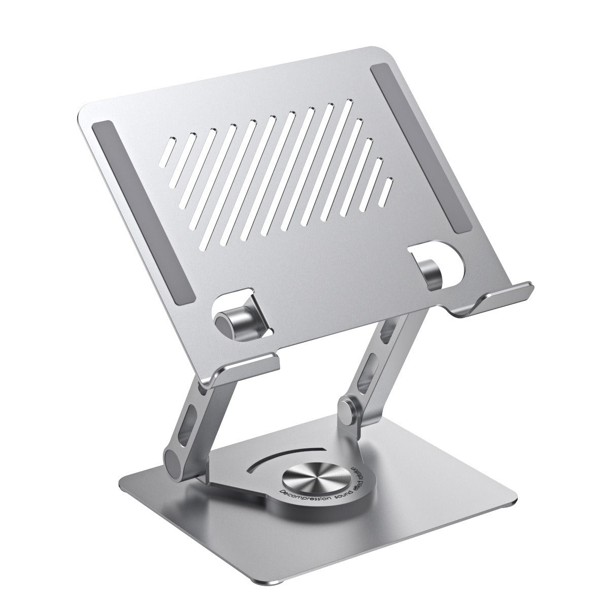 Dual arm support tablet stand with infinite adjustment, rotation, folding, heat dissipation, gaming phone stand - American Smart