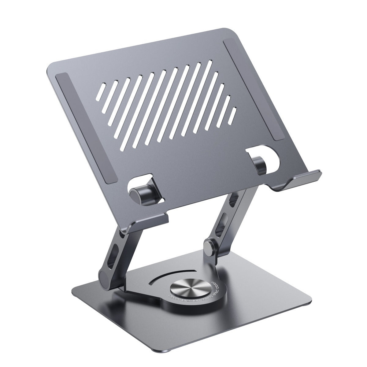 Dual arm support tablet stand with infinite adjustment, rotation, folding, heat dissipation, gaming phone stand - American Smart