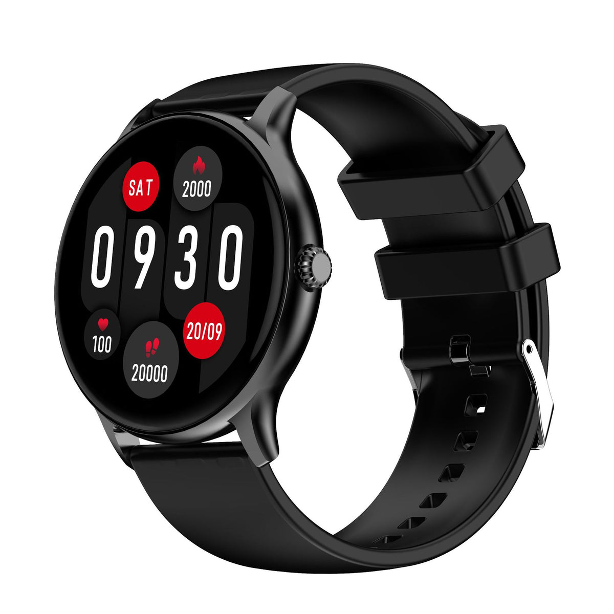 eprolo Z12PRO Smart Bluetooth Call Watch with blood pressure, heart rate monitor, sports pedometer, and phone connectivity.