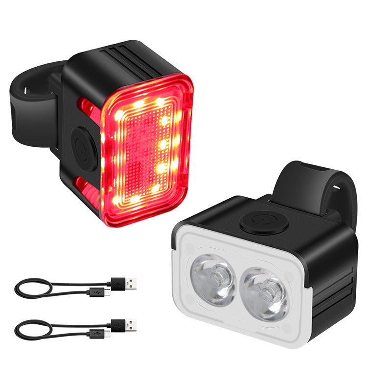 Eprolo bicycle headlights and taillights for mountain and road bikes, rainproof cycling lights for night riding and children.