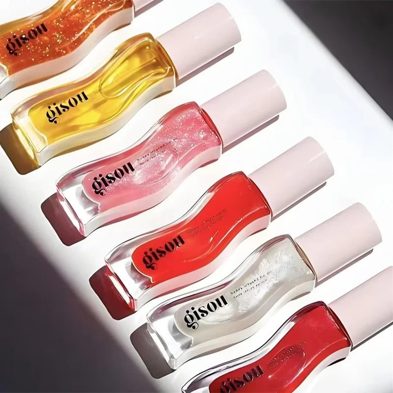 eprolo Hydrating Lip Oil Gloss in Honey Gold, moisturizing 6-in-1 lip care with glossy finish and nourishing formula.