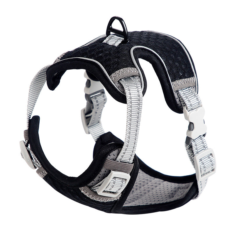 Eprolo pet harness vest for cats with leash, outdoor anti-struggle cat walking rope, adjustable, comfortable for outdoor walks