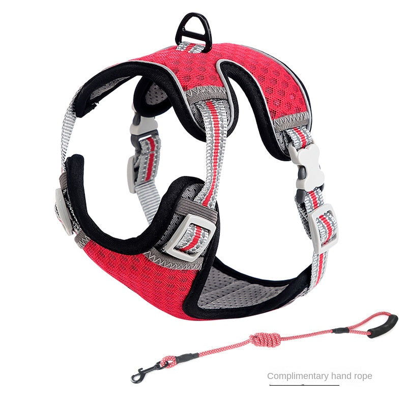 Eprolo pet harness vest for cats with leash, outdoor walking rope, anti-struggle design, secure cat walking lead.