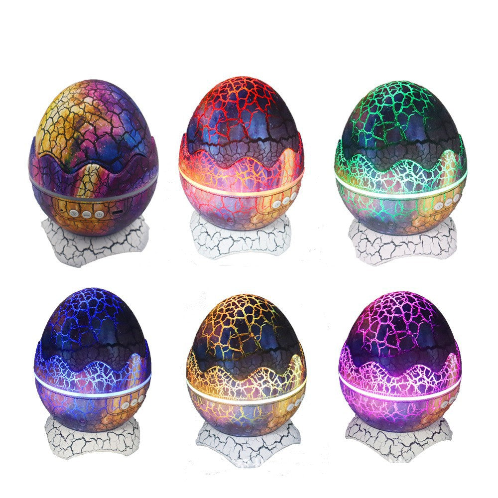 eprolo LED dinosaur egg star sky projection light with remote control, Bluetooth music, and night sky star projection for festive atmosphere