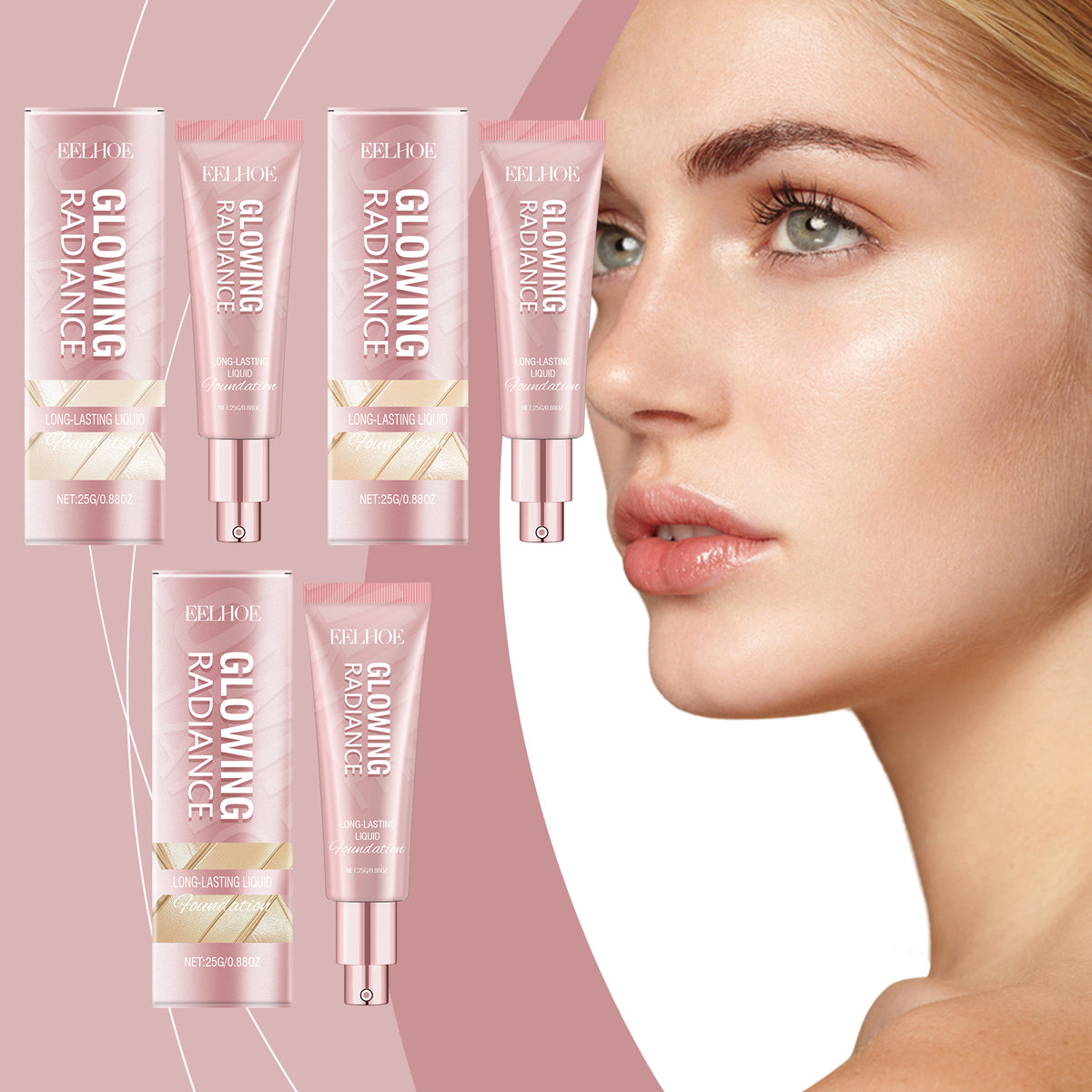 EELHOE Light Moisturizing And Moisturizing Light Moisturizing Liquid Foundation - American Smart