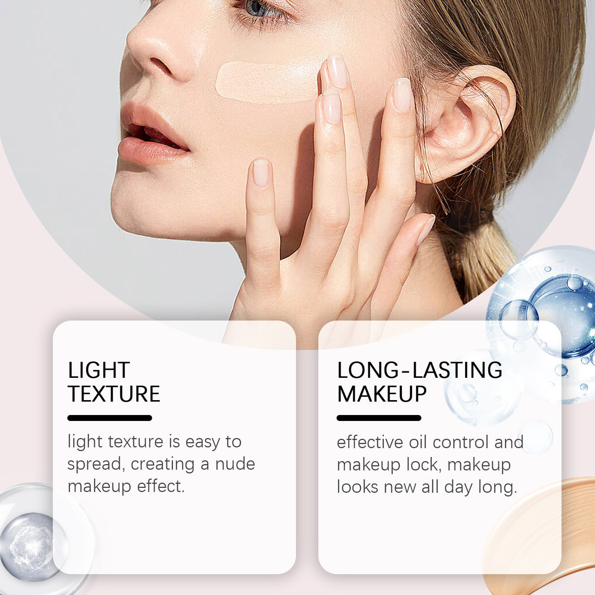 EELHOE Light Moisturizing And Moisturizing Light Moisturizing Liquid Foundation - American Smart
