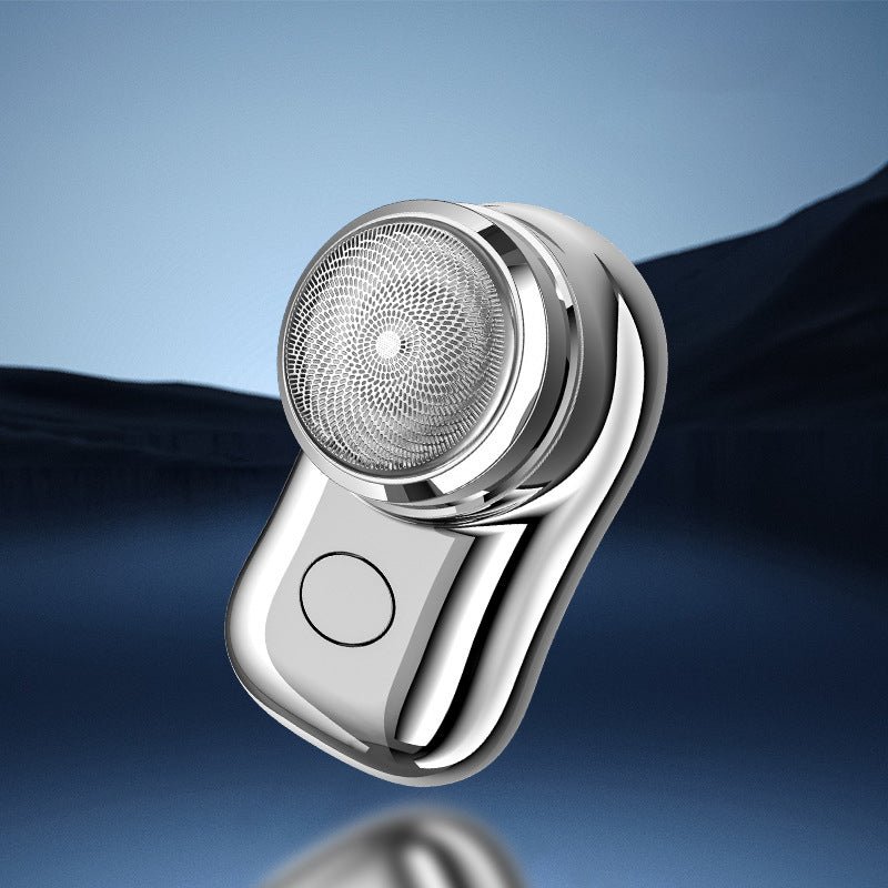 Eprolo men's electric shaver with mini wash feature, portable design, car charger, and beard trimming capabilities.