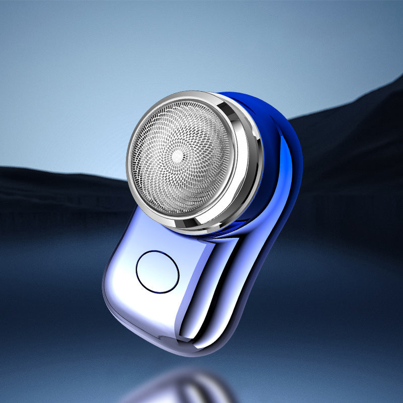 eprolo men's electric shaver with mini wash feature, portable design, car charging capability, and beard trimming functionality