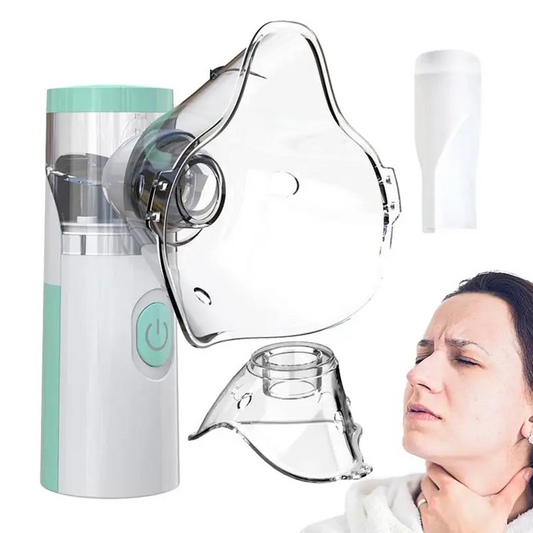 eprolo outdoor portable nebulizer handheld asthma inhaler with silent mesh design, suitable for kids and adults in emergencies