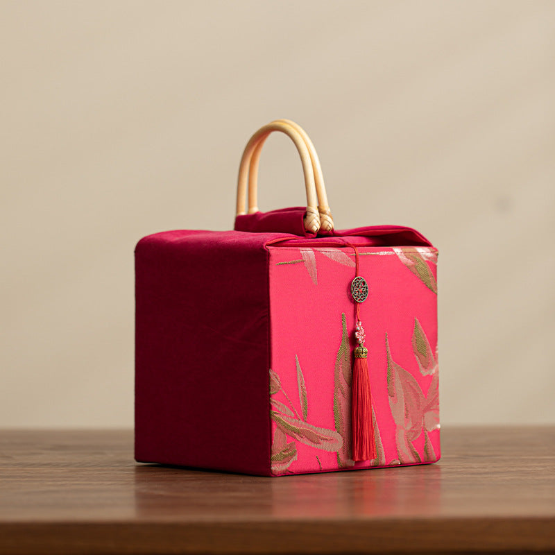 Elegant empty gift box set by eprolo for candies, coffee, tea, or ceramic jars, ideal for festivals, weddings, and celebrations.