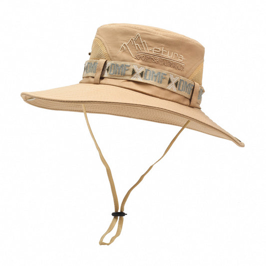Men's outdoor bucket hat by eprolo with wide brim for sun protection, ideal for fishing, beach, and hiking activities.