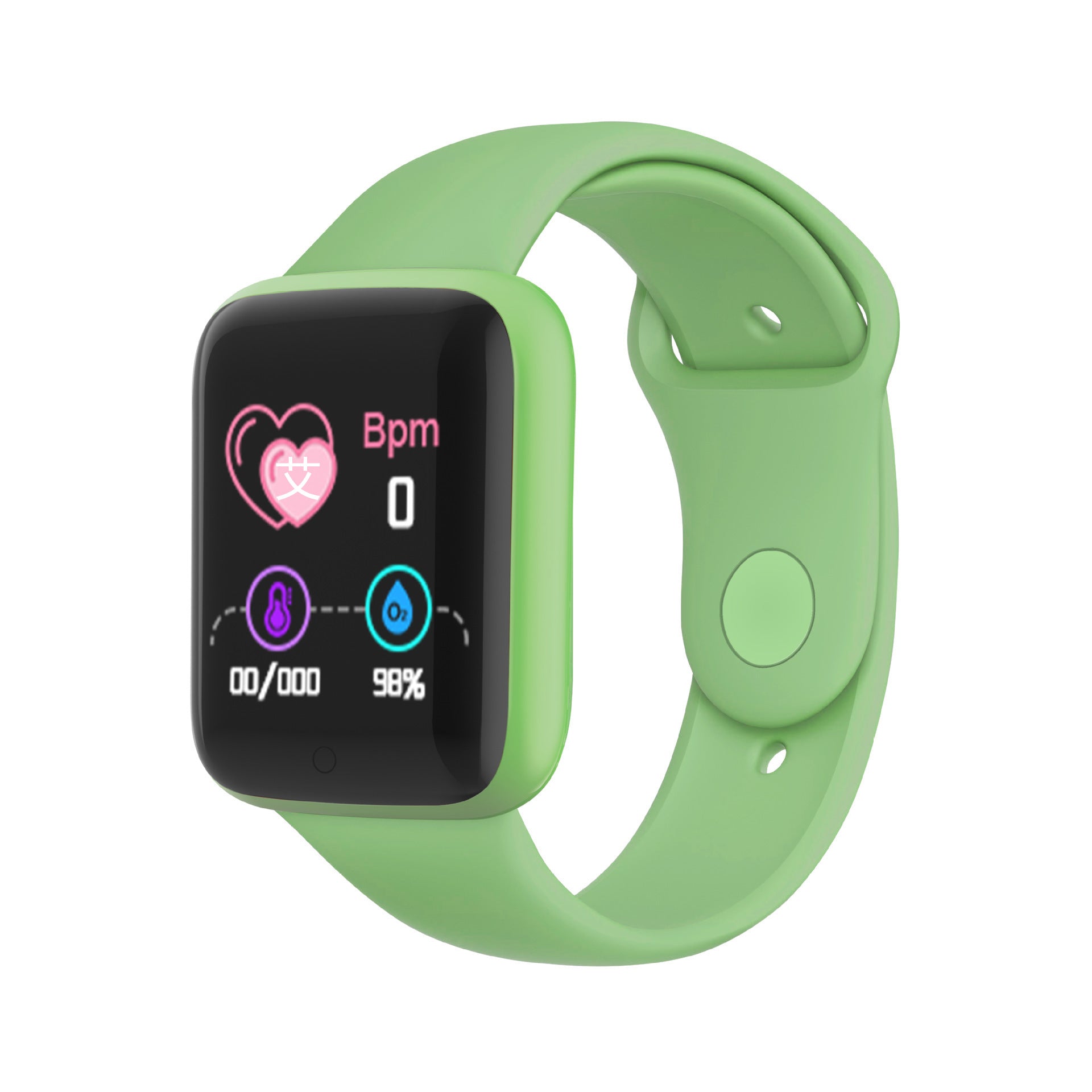 D20S smart bracelet 1.44  inches screen Y68 smart bracelet heart rate blood pressure monitoring pedometer bracelet - American Smart