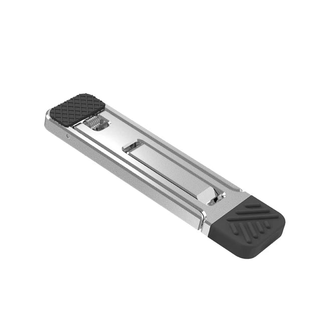 Eprolo laptop and tablet support bracket, suspended and elevated, with ultra-thin folding design for lifting and cooling.