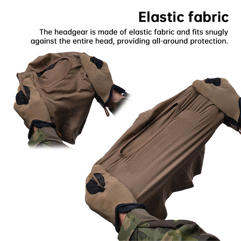 Eprolo Venom V1 balaclava with breathable fabric and UV protection, designed for motorcycle and cycling face masking.