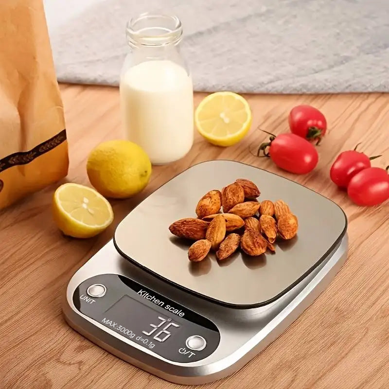 eprolo high-precision digital kitchen scale with LCD display, 10kg capacity, ideal for food, baking, and jewelry weighing