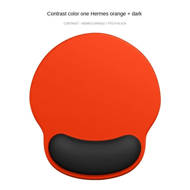 Eprolo gradient wrist guard with logo, silicone mouse pad and wrist support for women, ergonomic computer accessories.