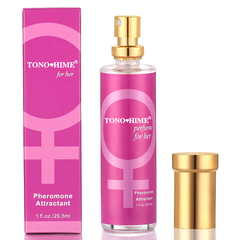 Moai Perfume Pheromones by eprolo, shared by couples, with gold powder, adult sensual toy for flirting and intimacy.