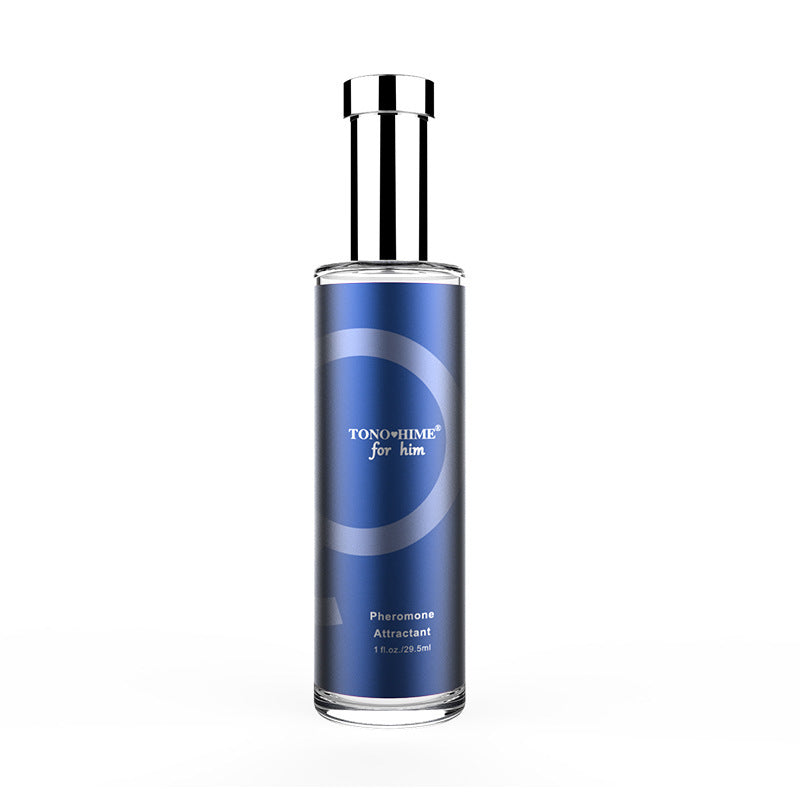Eprolo Moai Perfume Pheromones for couples, with gold powder, designed to enhance attraction and intimacy for men and women.