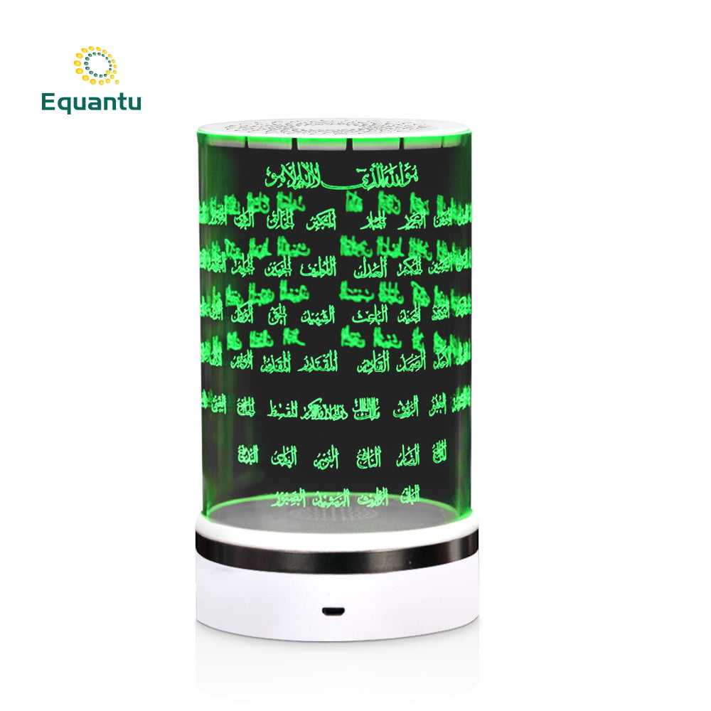 Eprolo smart portable small desk lamp with acrylic touch cylinder design, color remote control night light for modern workspace.