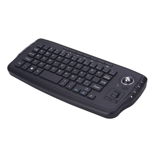 Wireless eprolo 2.4G aerial flying mouse and keyboard set with innovative trajectory fan design, two-in-one button control.