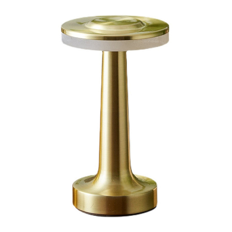 Eprolo LED retro metal desk lamp with touch control, USB rechargeable bedside night light and creative design for home or office.
