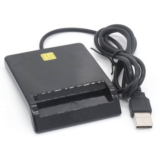 eprolo USB 2.0 Smart Card Reader ATMCC DNI IC Bank Card Reader for tax reporting and secure smart card access