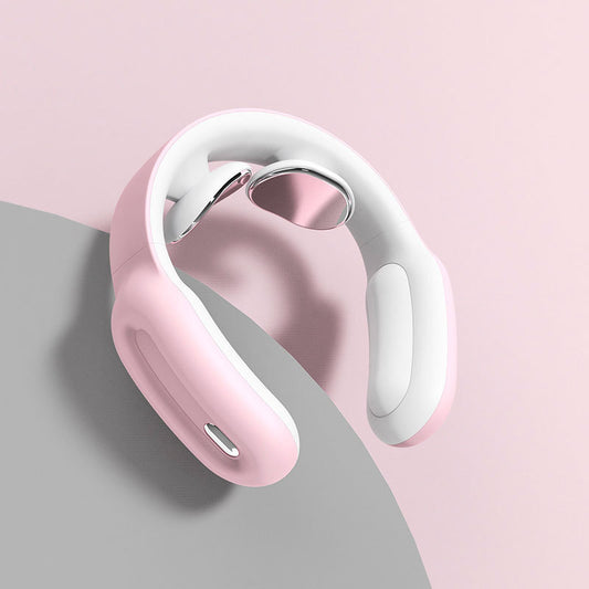 Eprolo PGG cervical massager with intelligent design, showing neck and shoulder massaging pads on the device.