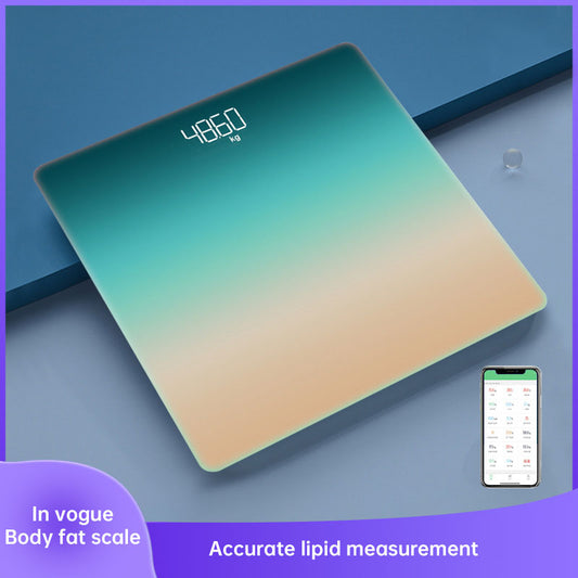 Electronic health weight scale by eprolo with Bluetooth, height measurement, and body fat analysis for home use.