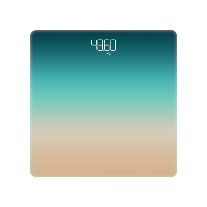 Eprolo ocean green Bluetooth digital weight scale with height measurement, body fat analysis, and health tracking at home