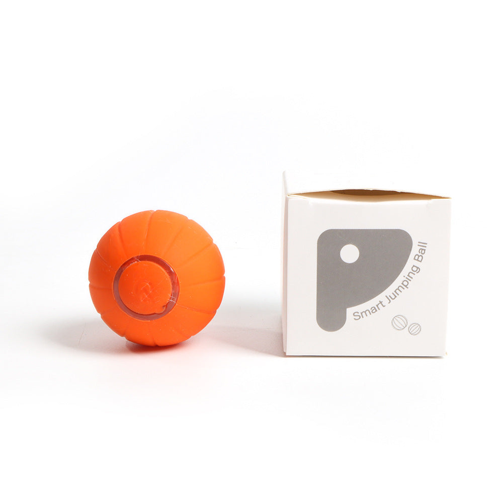 Interactive eprolo pet toy with three modes, a durable bouncing rolling ball for cats and dogs, designed for self-entertainment.