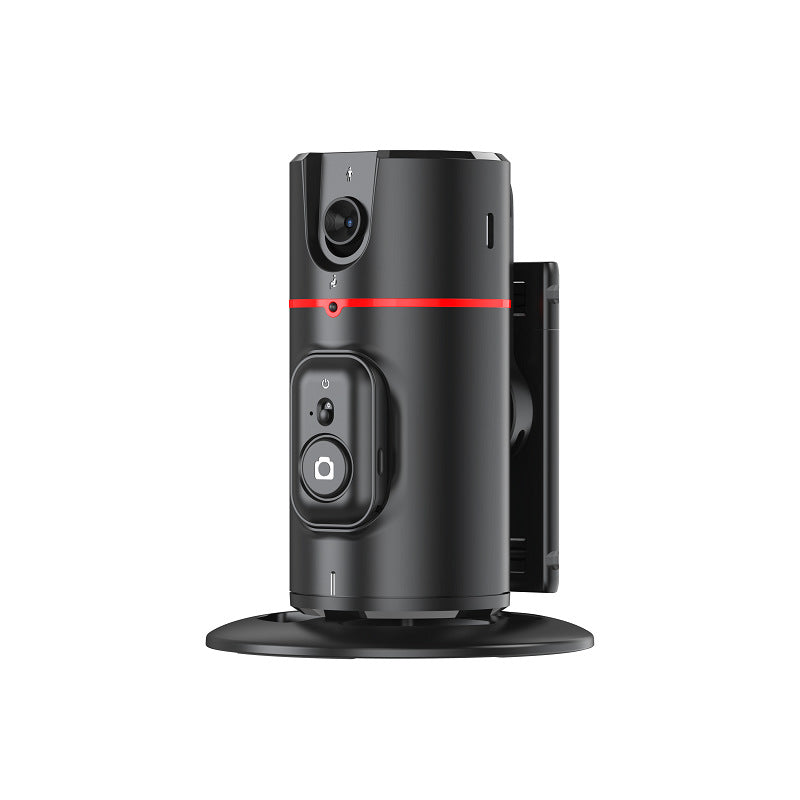 eprolo P02 auto face tracking phone holder with 360° rotation, desktop gimbal stabilizer for live vlogging and video recording