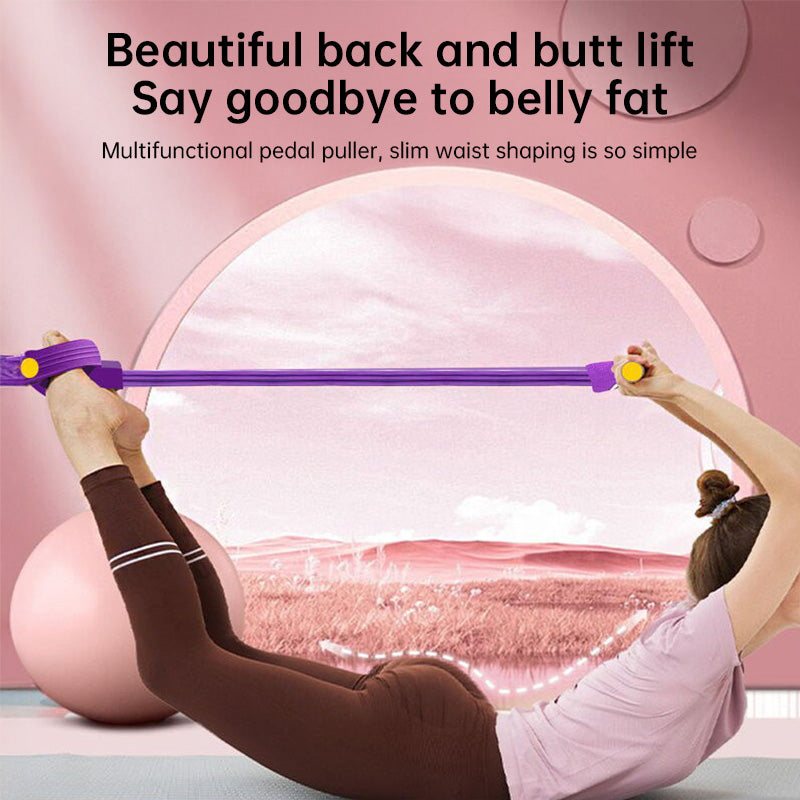 eprolo 6-in-1 multifunctional resistance band set for full body workout with various elastic bands and handles