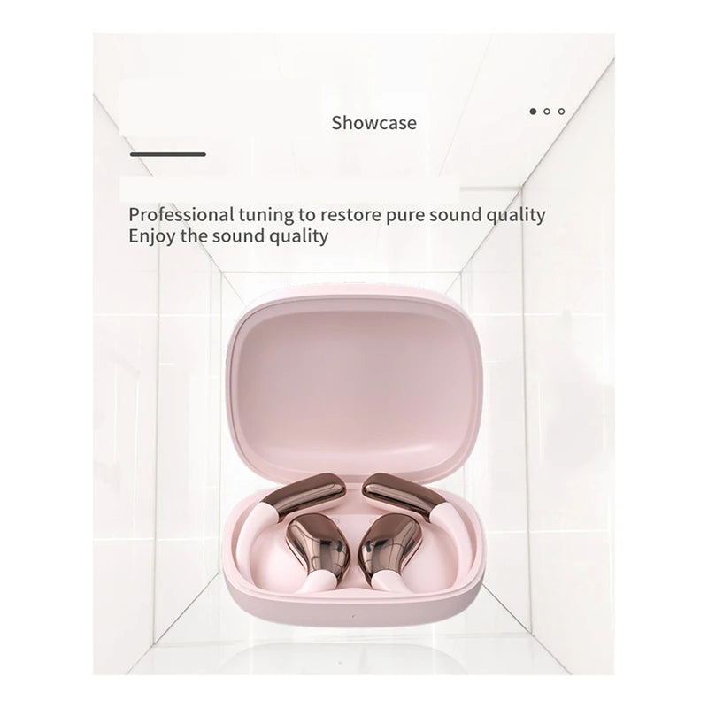 A38 Wireless Headphones Bluetooth 5.4 Hi-Fi Stereo Music Earphones Ear-Hook Sports Headsets For Running - American Smart