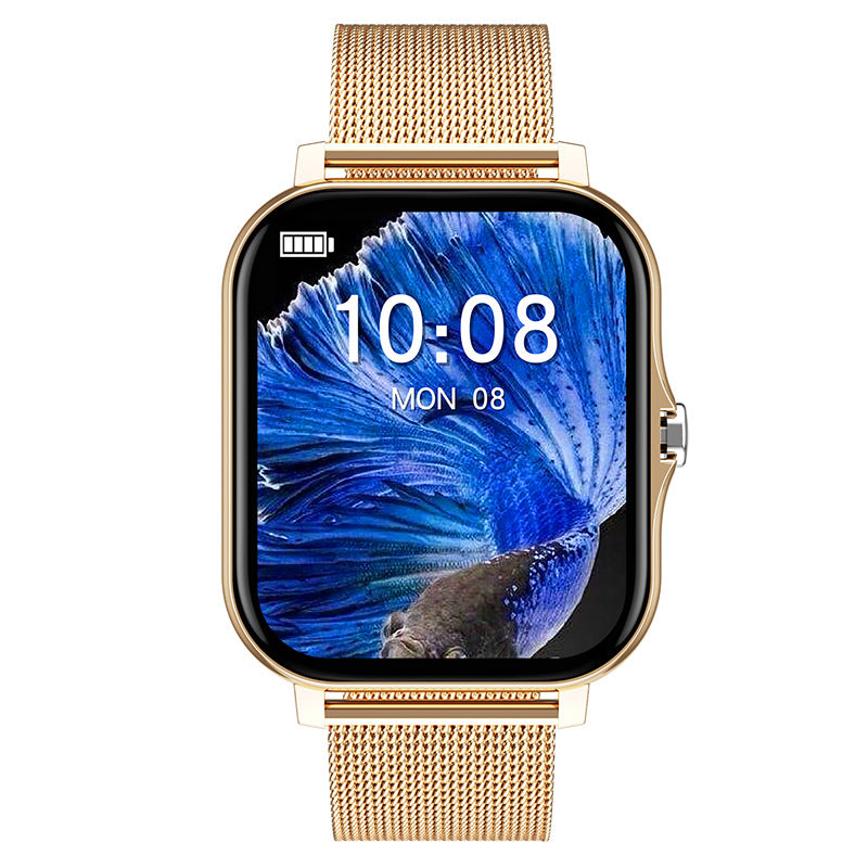 CT2 Smart Watch Full Touch Fitness Smart Watch Heart Rate Monitor Bluetooth Call Waterproof Watch - American Smart