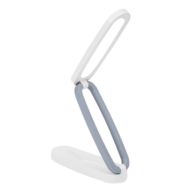 Eprolo folding USB rechargeable LED desk lamp with touch control, ideal for study, reading, and bedside use, suitable for children.