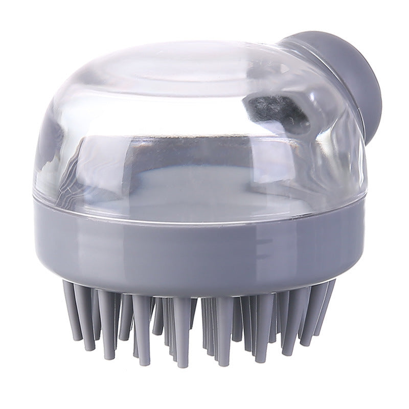 Eprolo clear hair wash comb with scalp massage bristles for shampooing and cleaning during shower or bath.