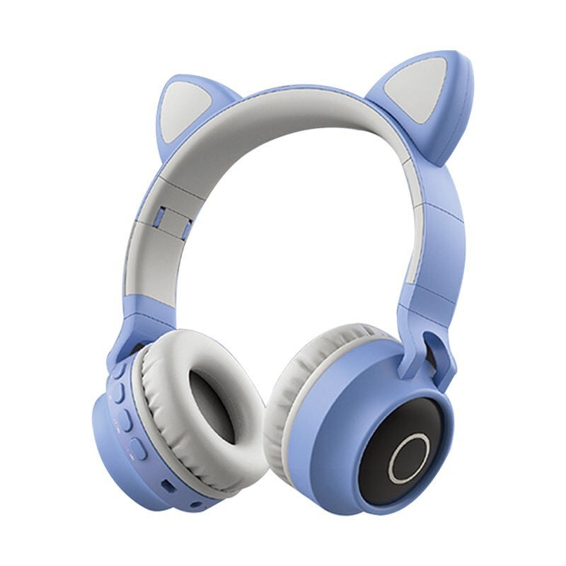 Eprolo headworn wireless foldable earphones with card insertion feature, showing sleek design and ear hooks for secure fit.