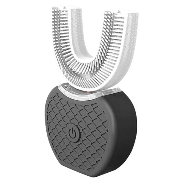Eprolo intelligent auto ultrasonic electric toothbrush in U-shape, 360-degree mouth cleaner, designed for efficient teeth cleaning.
