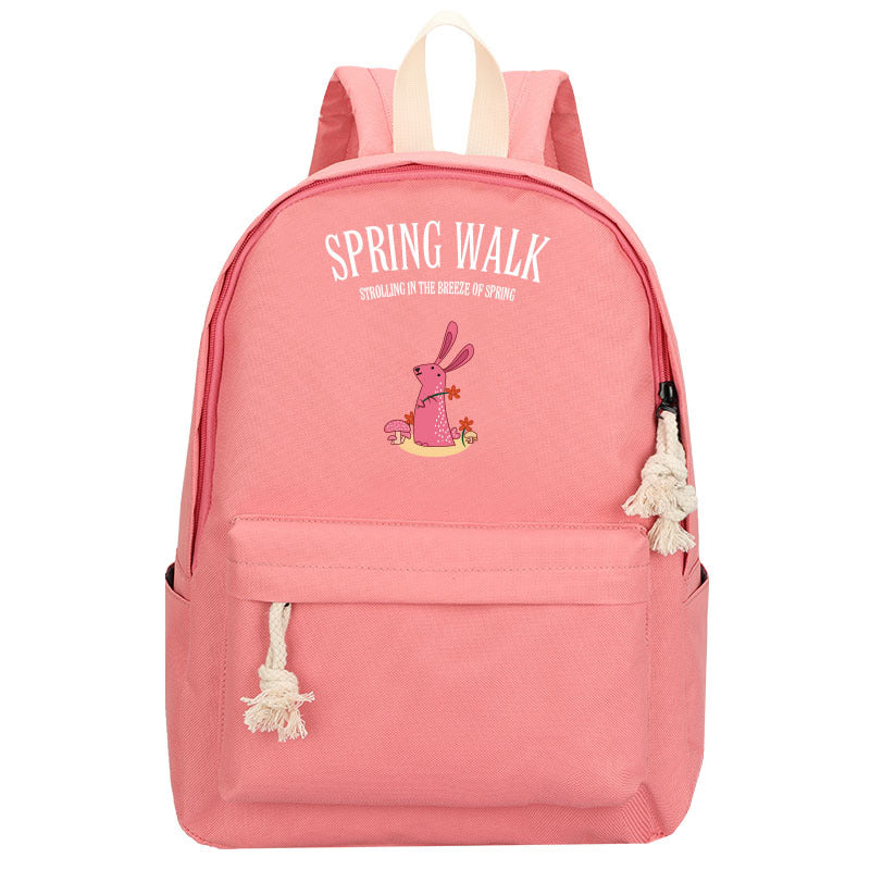 Eprolo anime Oxford cloth middle school student backpack with colorful design, suitable for primary school students.