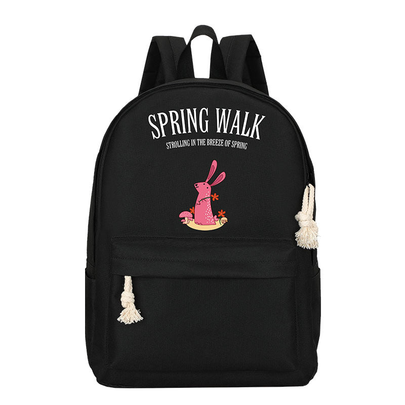 Eprolo creative oxford cloth middle school student backpack with anime design, suitable for primary school students and daily use